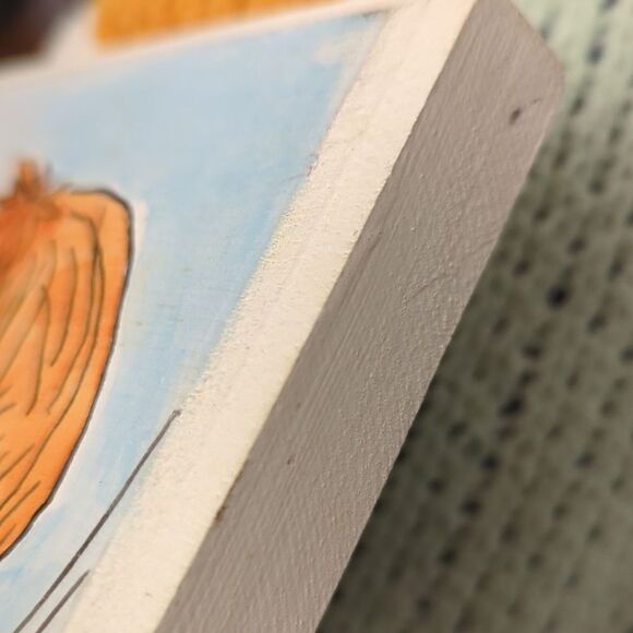 Vintage hand painted wall art‎ - Picture 8 of 8